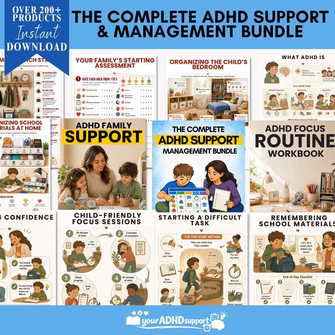 The Complete ADHD Support & Management Bundle