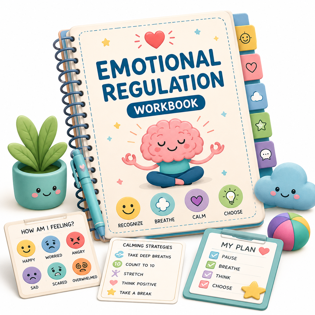 ADHD Emotional Regulation Workbook