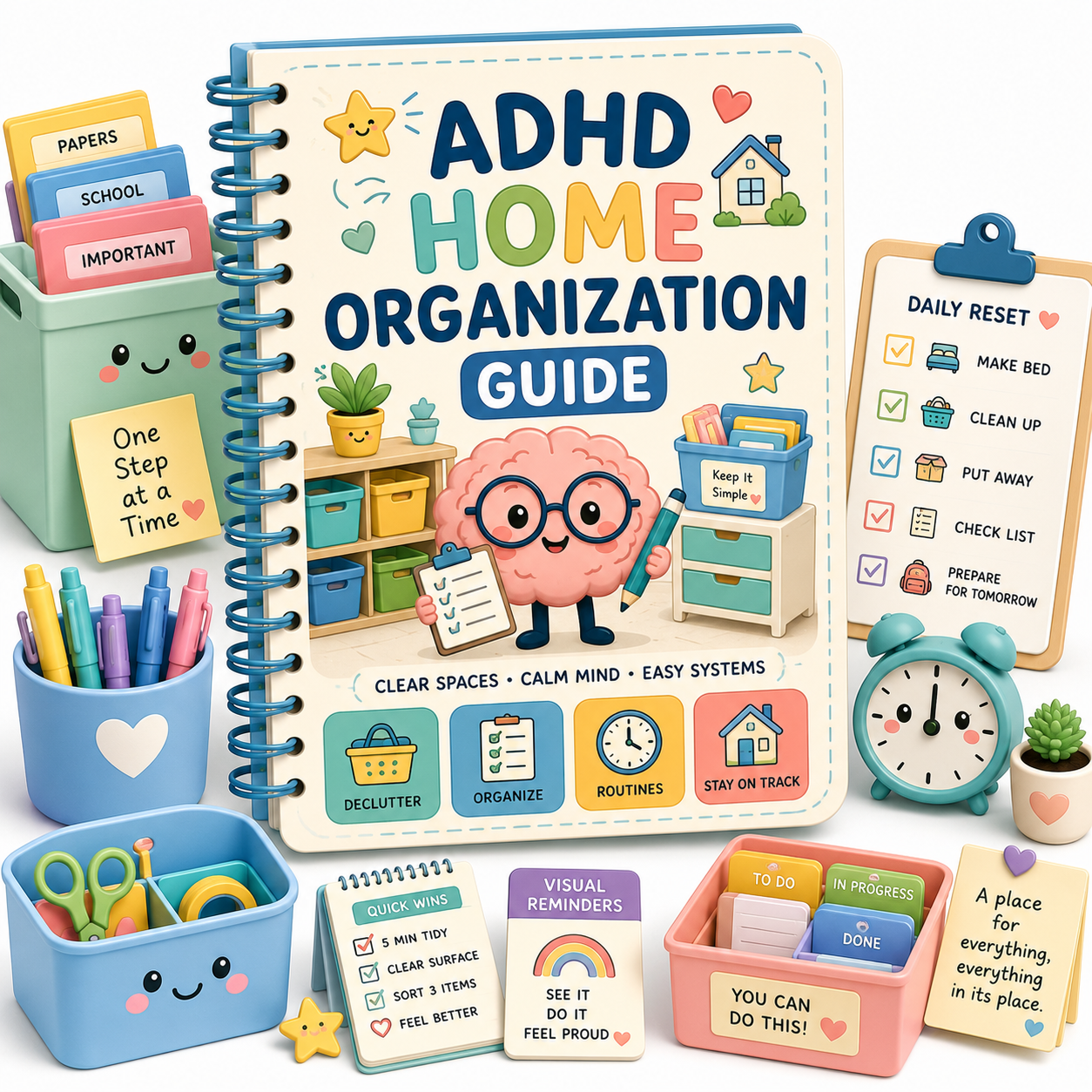 ADHD Home Organization Guide