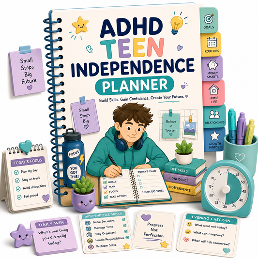 ADHD Teen Independence Planner