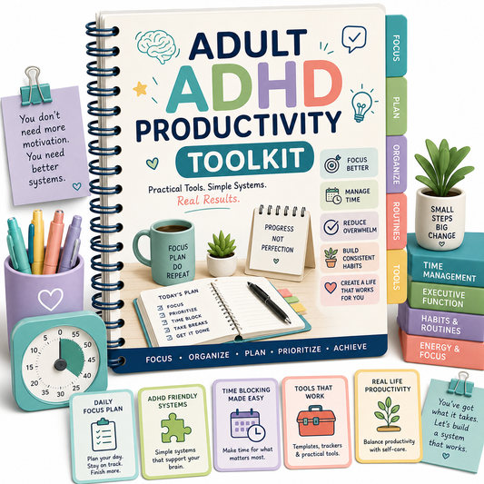 Adult ADHD Productivity Toolkit