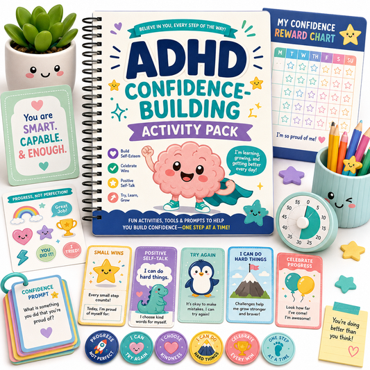 ADHD Confidence-Building Activity Pack