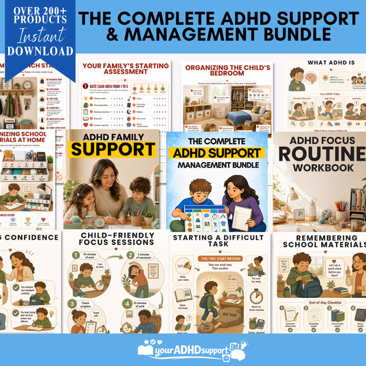 The Complete ADHD Support & Management Bundle (Copy)